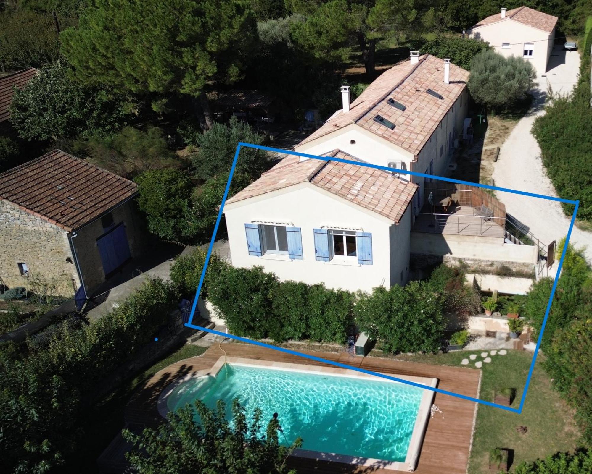 Au Fil De Soi Villa Saint-Julien-de-Peyrolas Værelse billede